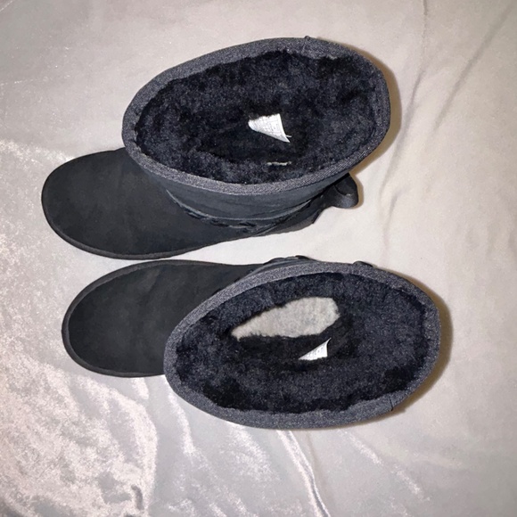 UGG Classic Lace Short boots black 8 - Picture 4 of 14